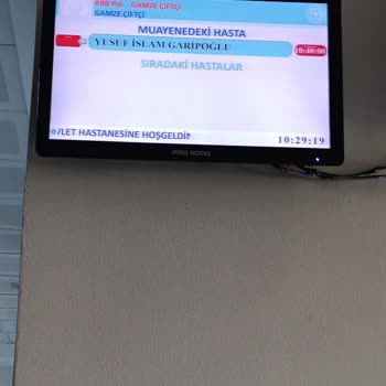 Çorlu Devlet Hastanesi'nde Sıra Numarası Sorunu Ve İlgisizlik