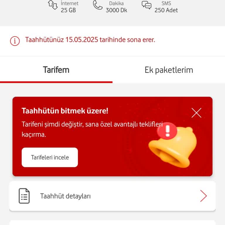 Taahhüt Yenilemede Yüksek Fiyat Ve Tarife Değişikliği Mağduriyeti