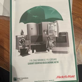 Sigortalı Televizyonum İki Kez Bozuldu, Mağduriyetim Giderilmedi