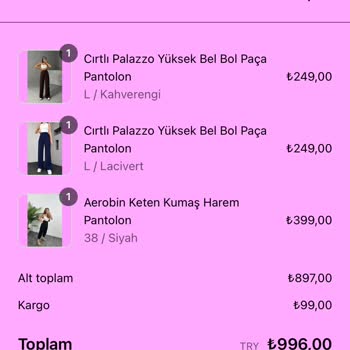 İade Ve Değişim Yapılmadı, Ürünlerim Geri Verilmedi