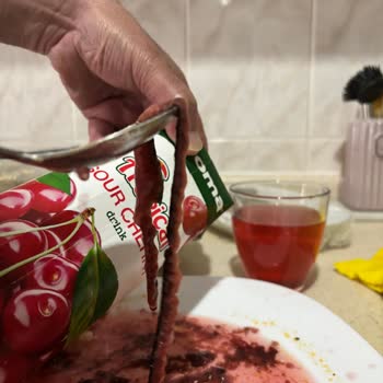 Aroma Meyve Suları Vişne Meyve Suyunda Yabancı Maddeyle Karşılaştım, Güvenim Sarsıldı