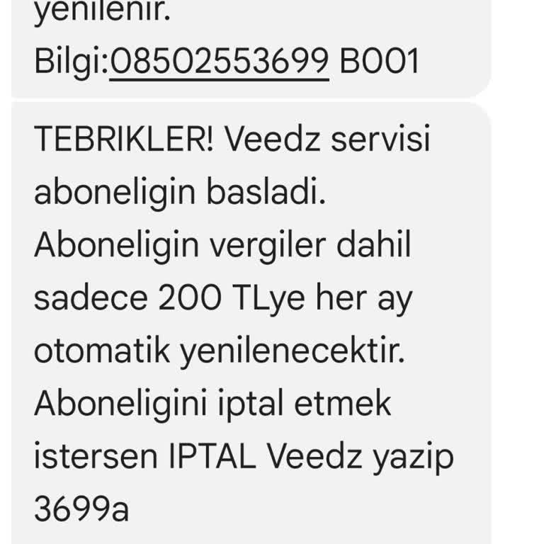 Bilgim Dışında Playweez Aboneliğiyle Faturama 200 TL Yansıtıldı