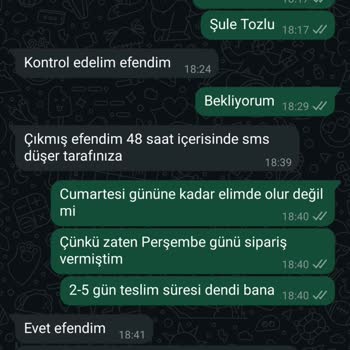 Siparişin Teslim Edilmemesi Ve İade Sürecinde Yaşanan Sorunlar