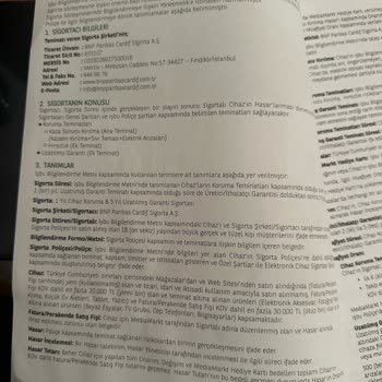 Aldığım Televizyon İki Kez Bozuldu, Sigorta Mağduriyetimi Gidermiyor