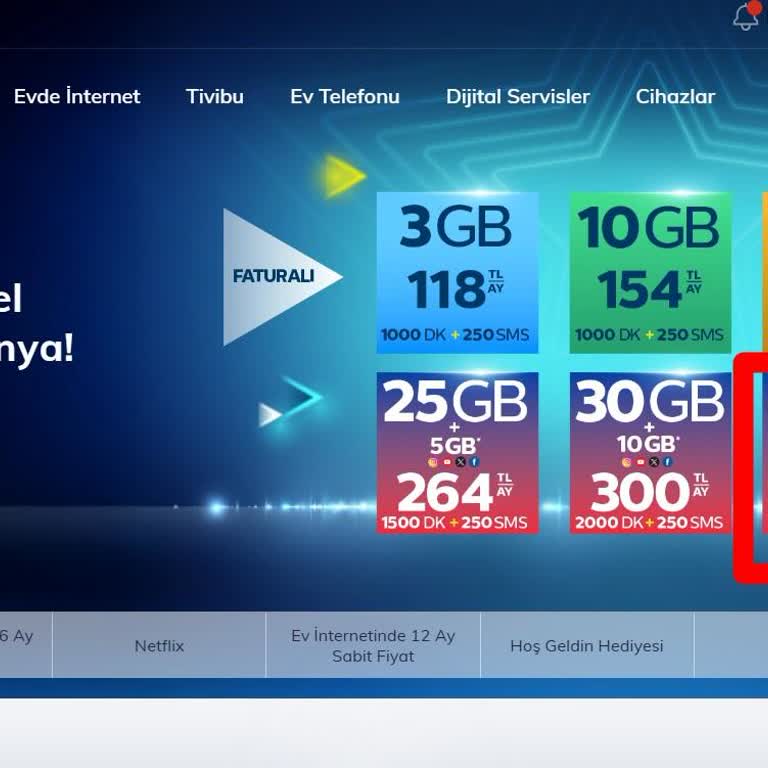 Yanlış Tarife Tanımlandı, Müşteri Temsilcisine Ulaşamıyorum!