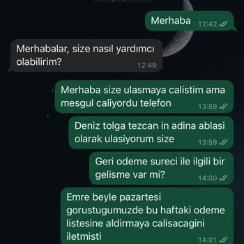 İade Talebimize Cevap Verilmiyor, İletişim Engellendi