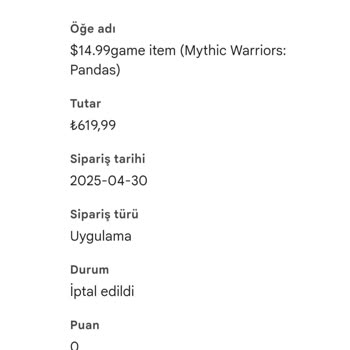 Google Play İade Onaylandı Ama Para Hesabıma Geçmedi