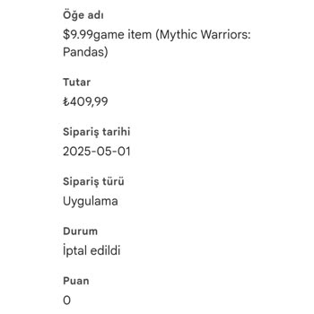 Google Play İade Onaylandı Ama Para Hesabıma Geçmedi