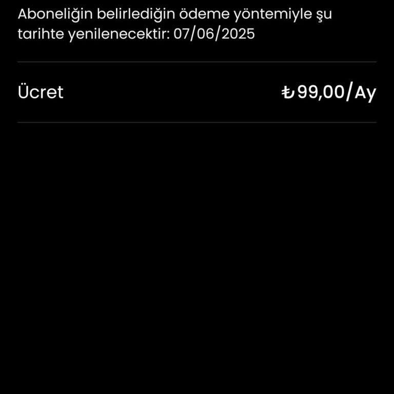 Kullanılmayan Abonelikten Para Kesilmesi Ve İptal Sorunu