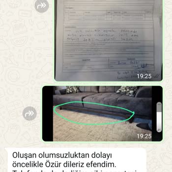 Teslim Edilen Koltukta Yanlış Parça Ve Yetersiz Satış Sonrası Destek