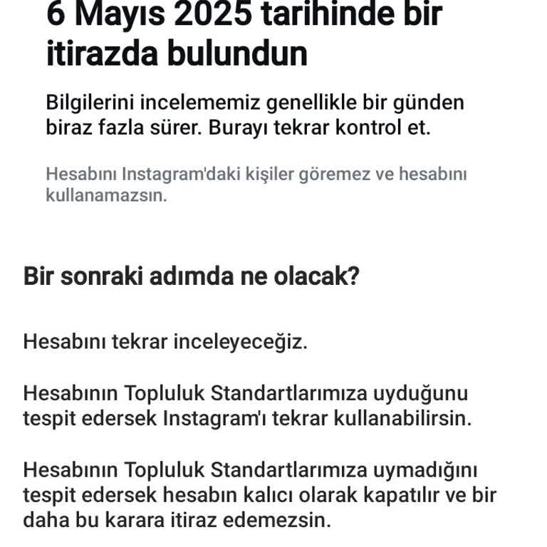 Instagram Hesabım Haksız Yere Kısıtlandı, Erişimim Engellendi!