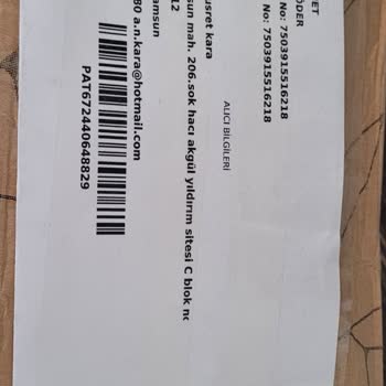 Hediyesiz Gönderimle Mağdur Oldum