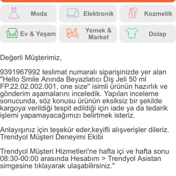 Aldığım Kampanyalı Üründe Eksik Gönderim Ve Yanıltıcı Bilgilendirme