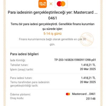 İade Edilen Param Nerede, Beklemekten Yoruldum!