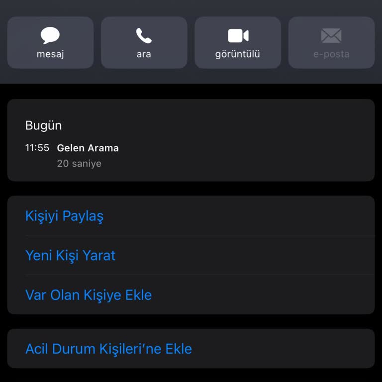 Bilinmeyen Numara Tarafından Aranma Ve Rahatsızlık