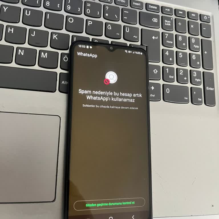 İş Hattım WhatsApp Tarafından Spam Nedeniyle Engellendi Yardım Bekliyorum
