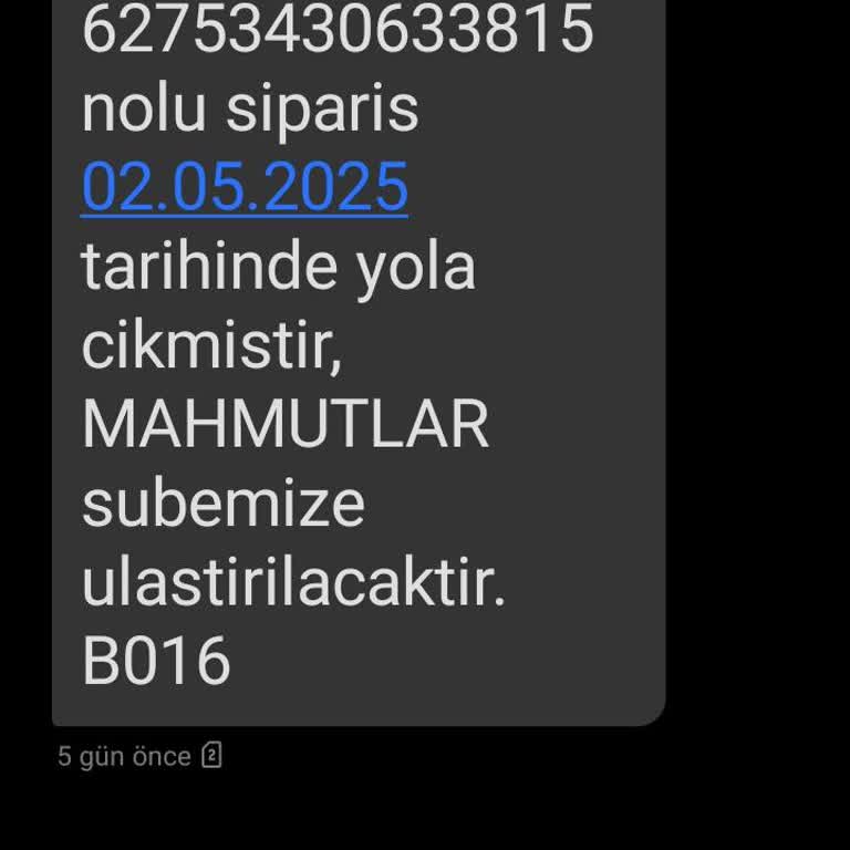 Siparişimin Teslimatı Gecikti, Kargo Şubede Bekletiliyor