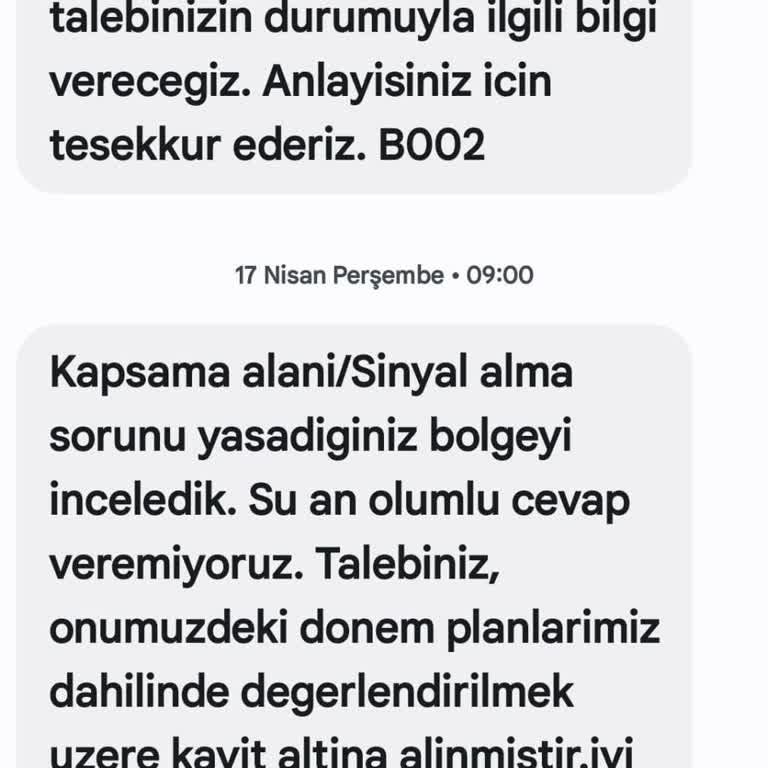 Turkcell'de Çekim Sorunu Yaşamaktan Bıktım
