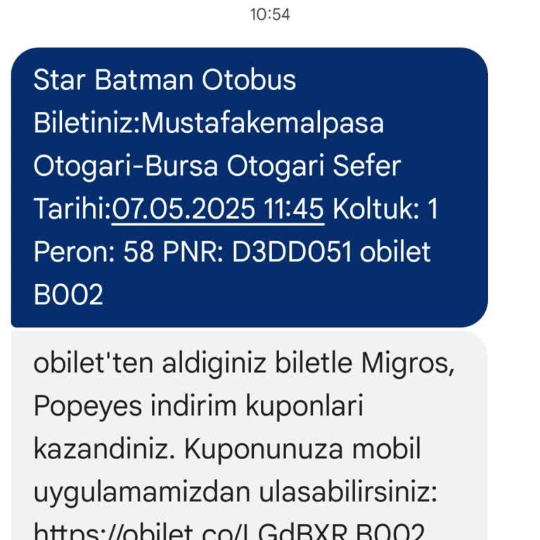 Otobüs Gelmedi, Firma Ve Obilet Yardımcı Olmadı, Param İade Edilmedi