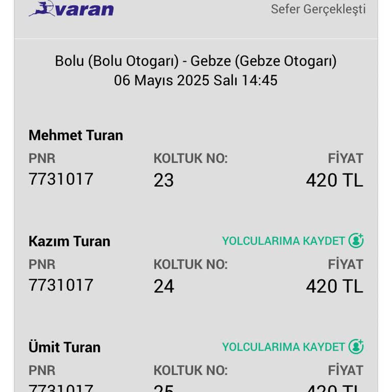 İade Edilmeyen Bilet Ücreti Ve Mağduriyet