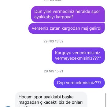 Hediye Spor Ayakkabı Teslim Edilmedi, Müşteri Oyalandı