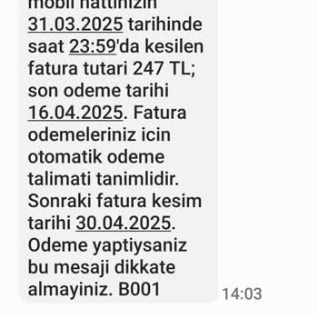 Sözleşme Sonrası Fahiş Fatura Şoku Yaşadım