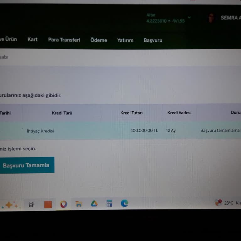 Habersiz Yapılan Kredi Başvurusu Nedeniyle Güven Kaybı