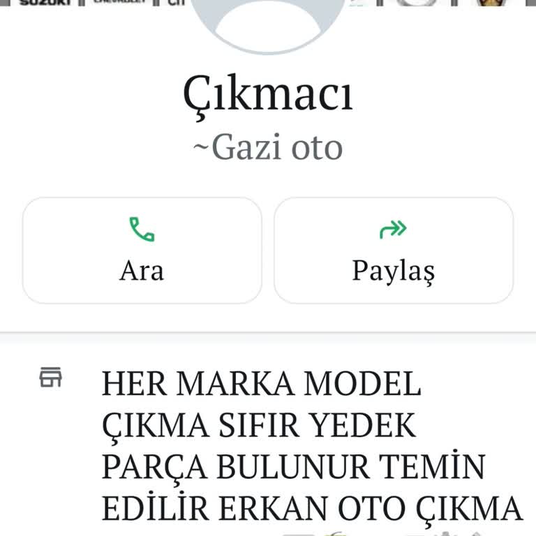 Erkan Oto Çıkma Çanakkale Ödemeyi Yaptıktan Sonra İletişim Kuramadım!