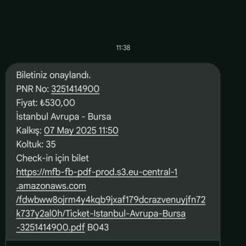 Bilet İptalinde Mobil Uygulama Ve İade Sorunu Yaşadım
