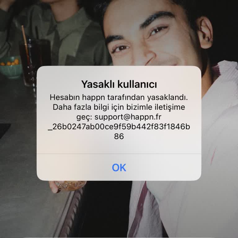Happn Hesabım Haksız Yere Kapatıldı, Giriş Yapamıyorum