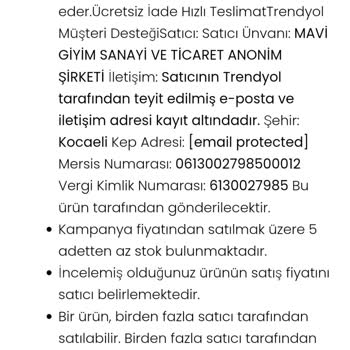 Sahte Mavi Jeans Sitesinden Alışverişte Yaşadığım Mağduriyet