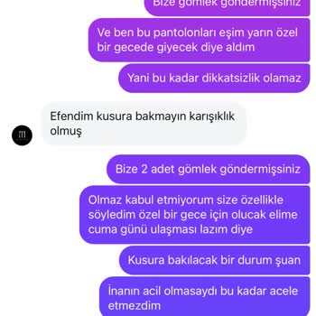 Yanlış Ürün Gönderimi Ve İlgisiz Müşteri Hizmeti Mağduriyeti