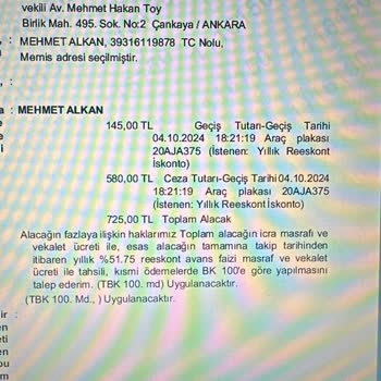 HGS Borcu Bildirilmeden İcra Takibi Ve Yükselen Masraflar Nedeniyle Mağduriyet