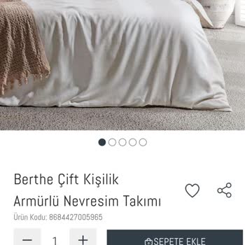 Nevresim Takımı İlk Kullanımda Kalitesiz Çıktı