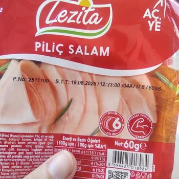 Lezita Piliç Salamdan Plastik Parçası Çıktı!
