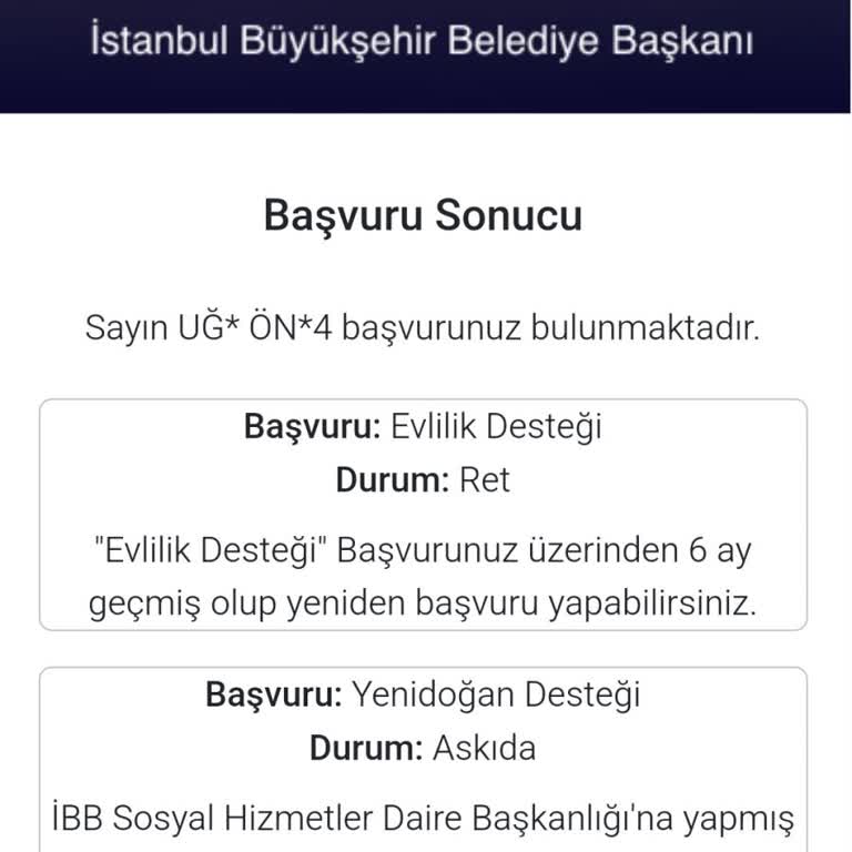 Yenidoğan Desteği Başvurum Askıda: Net Bilgi Ve Gerekçe Eksikliği