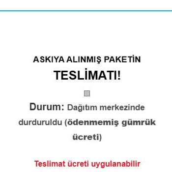 Kargo SMS Aldatmacası