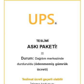 Kargo SMS Aldatmacası