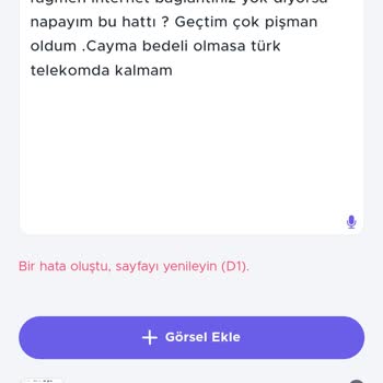 Türk Telekom Faturalı Hatta Geçiş Sonrası Çekim Ve İnternet Sorunu