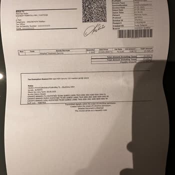 Acil Durumda Kısa Muayene Ve Serum İçin 24000 TL Fatura Şoku