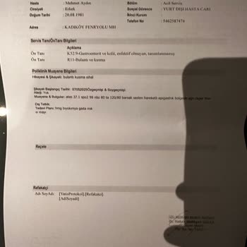 Acil Durumda Kısa Muayene Ve Serum İçin 24000 TL Fatura Şoku