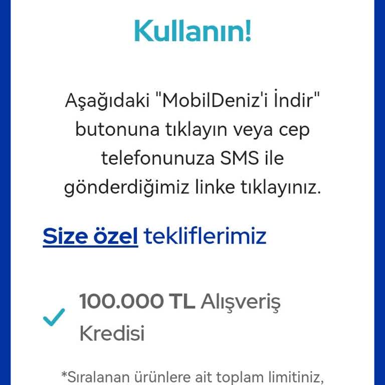 Onaylı Limit Gözüktüğü Halde Kullanılamıyor