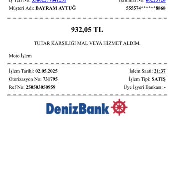 Kullanılmayan Karttan İzinsiz Çekim: Denizbank'a Güvenim Kalmadı