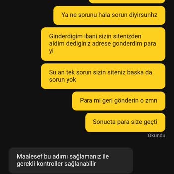 Yatırımım Hesabıma Yansıtılmadı, Destek Ekibi Yardımcı Olmadı
