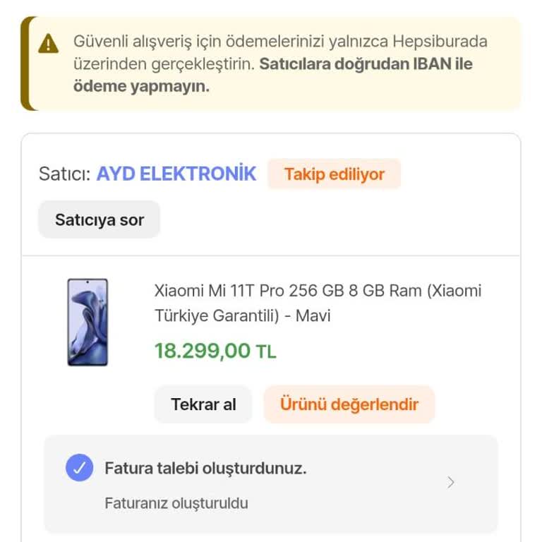Hepsiburada Garanti Sorununda Müşteriyi Satıcıya Yönlendiriyor Çözüm Sunmuyor