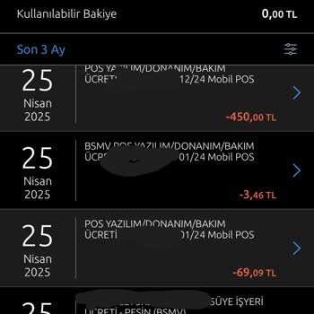 Kapatılan Pos Cihazı İçin Hesabımdan İzinsiz Ücret Kesildi İade Talebim Karşılanmıyor