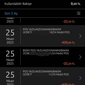 Kapatılan Pos Cihazı İçin Hesabımdan İzinsiz Ücret Kesildi İade Talebim Karşılanmıyor