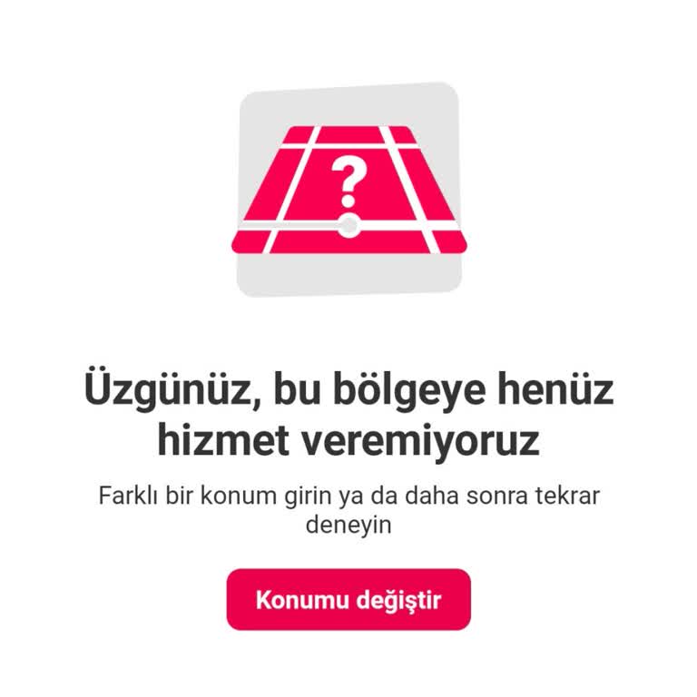 Yemek Sepeti Uygulamasında Sipariş Veremiyorum, Destek Alamadım
