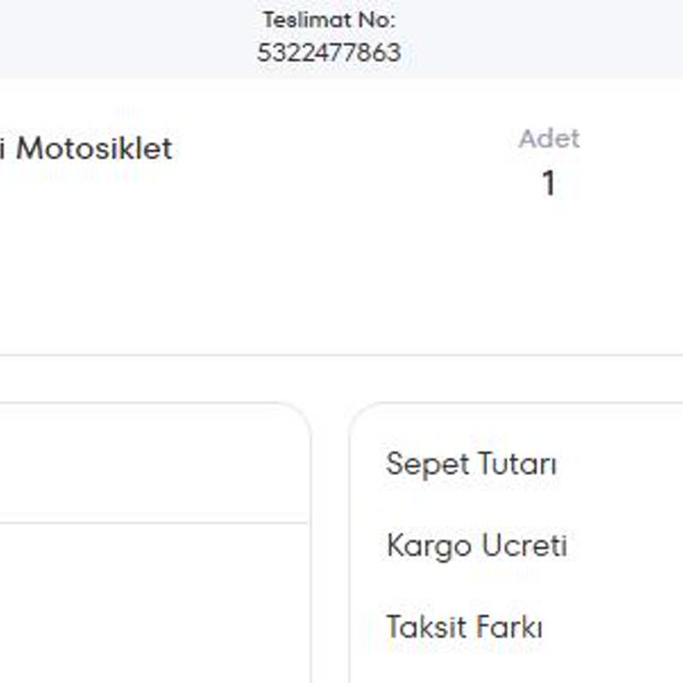 A101'den Aldığım Motosiklet Teslim Edilmiyor, Müşteri Hizmetleri Sessiz
