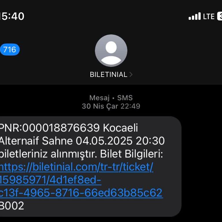 İade Edilen Bilet Ücretimin Hesabıma Yatırılmaması Ve Müşteri Hizmetlerinde Yaşanan Sorun